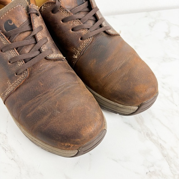 Carhartt Men's Brown Suede Oxford Work Shoe Sz 8 - Picture 12 of 12